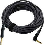 Cordial CSI 9 PR-GOLD инструментальный кабель угловой моно-джек 6,3 мм/моно-джек 6,3 мм, разъемы Neutrik, 9,0 м, черный